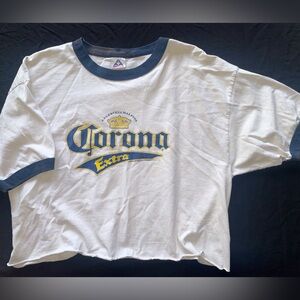 Corona Extra Brand crop top